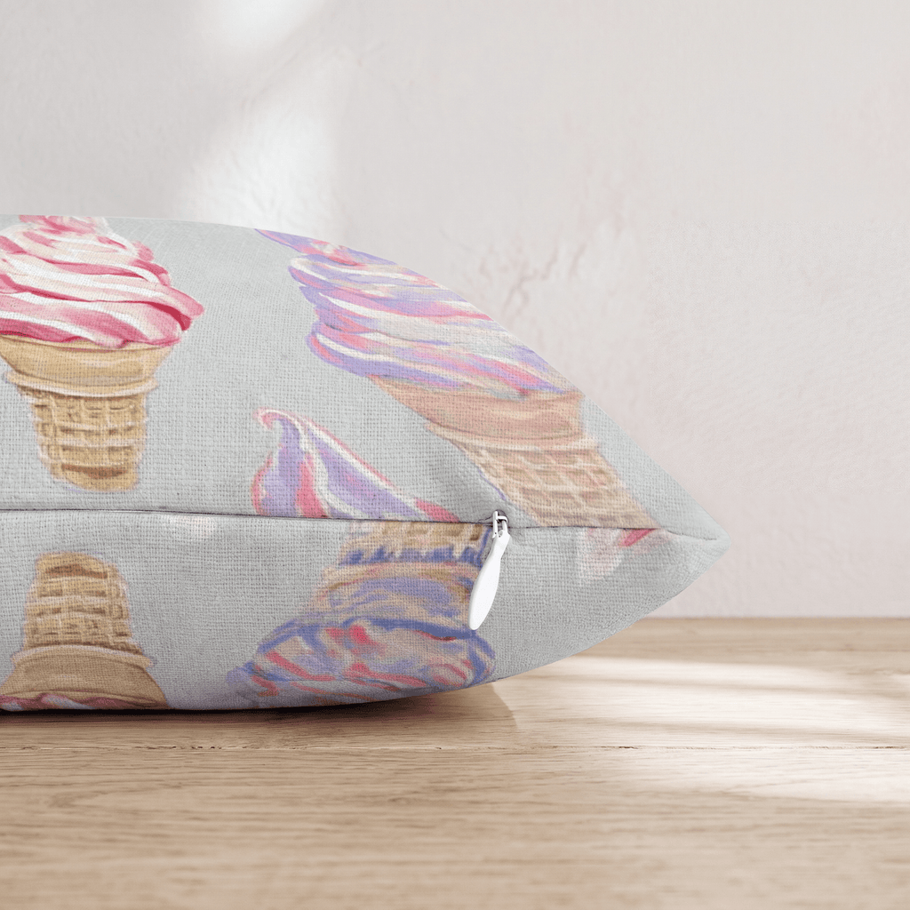 Summer Dream Cone Throw Pillow - Hillcroft Home