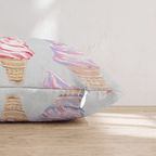 Summer Dream Cone Throw Pillow - Hillcroft Home