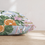 Summer Drinks Throw Pillow - Hillcroft Home