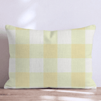 Summer Gingham Throw Pillow - Hillcroft Home