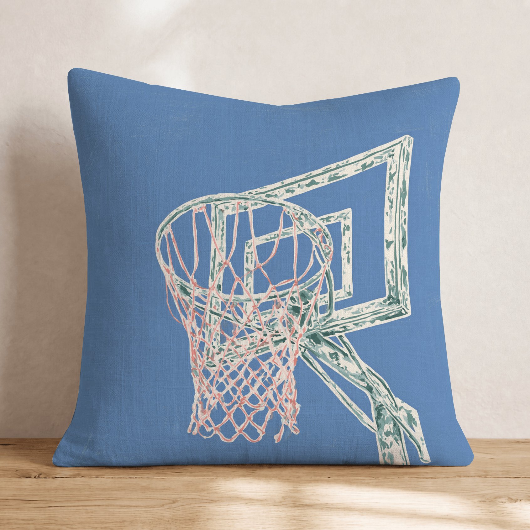 Summer Hoops Throw Pillow - Hillcroft Home