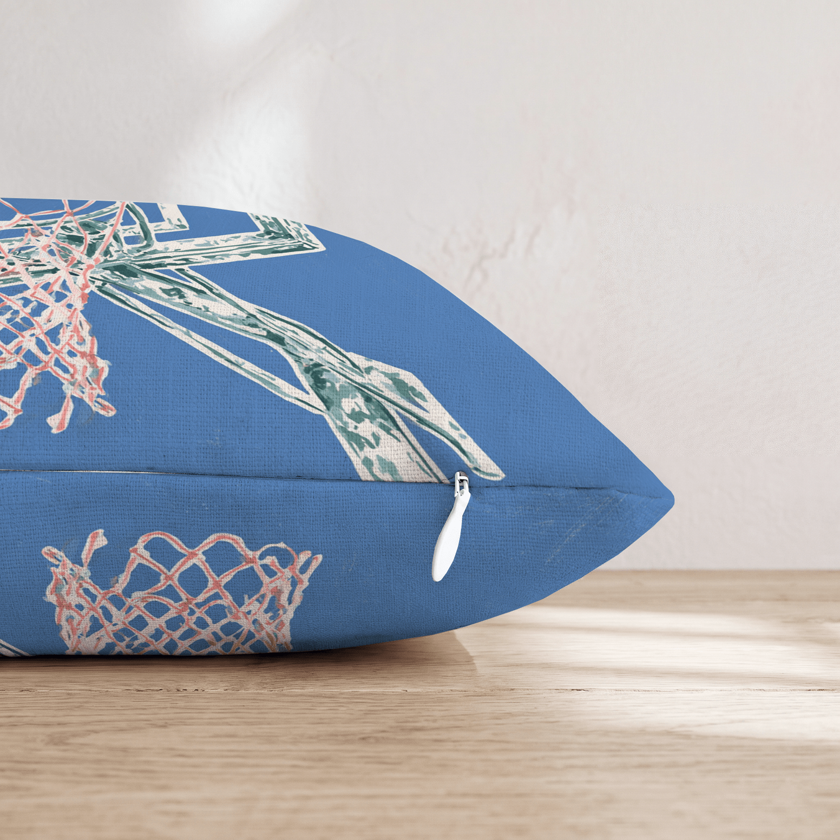 Summer Hoops Throw Pillow - Hillcroft Home