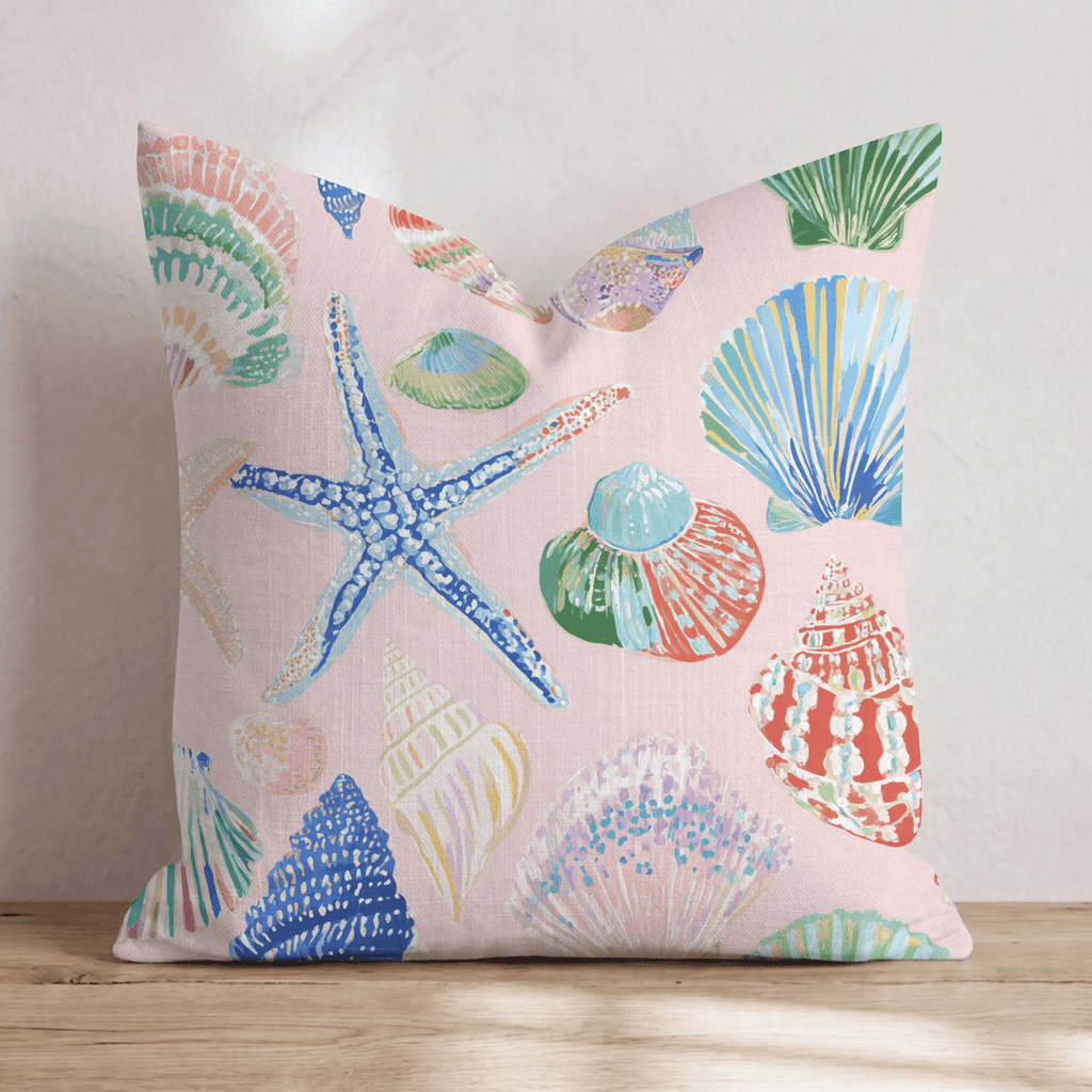 Summer Social Throw Pillow - Hillcroft Home