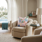 Summer Social Throw Pillow - Hillcroft Home