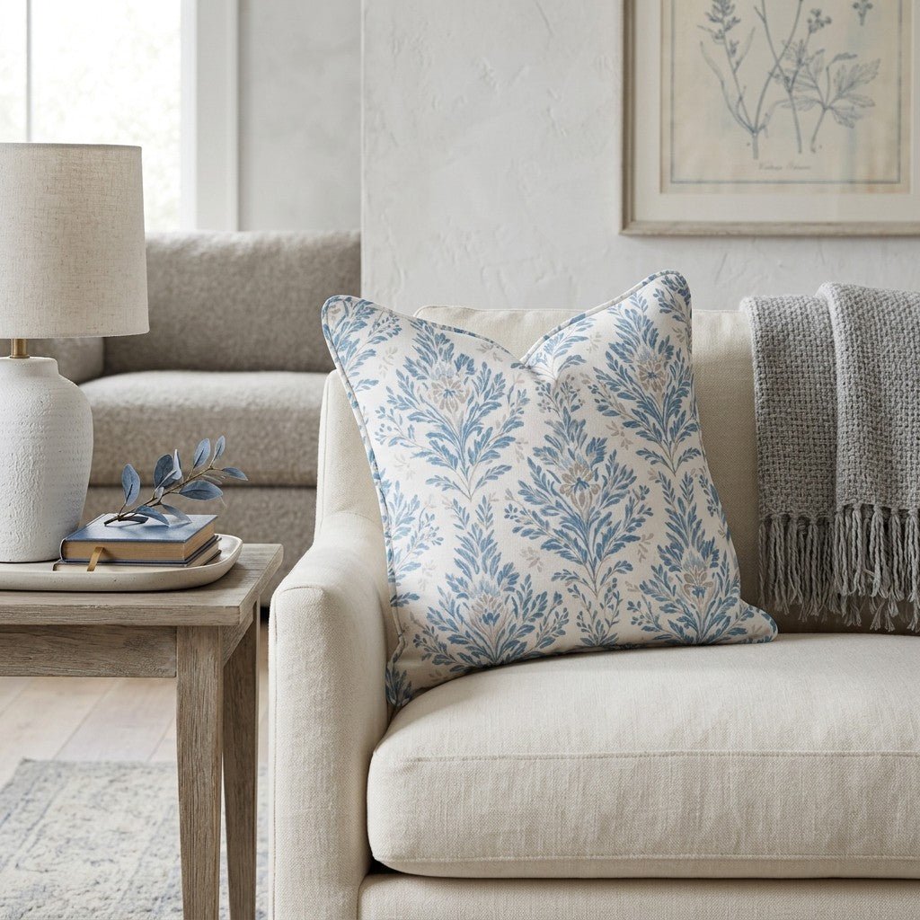 Sunday Stroll Throw Pillow - Hillcroft Home