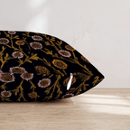 Sunflowers in the Dark Throw Pillow - Hillcroft Home