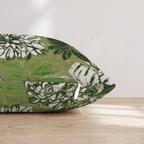 Sunlit Leaf Throw Pillow - Hillcroft Home