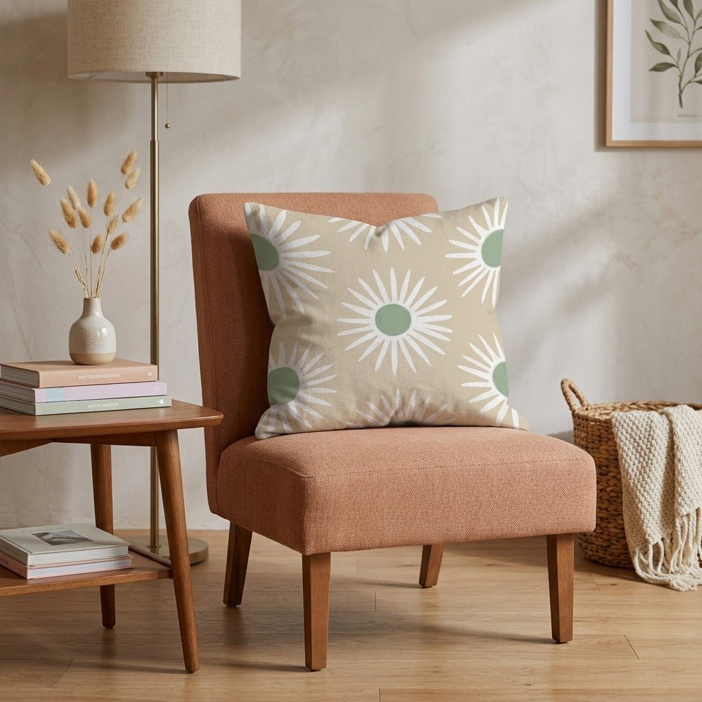 Sunny Days Throw Pillow - Hillcroft Home