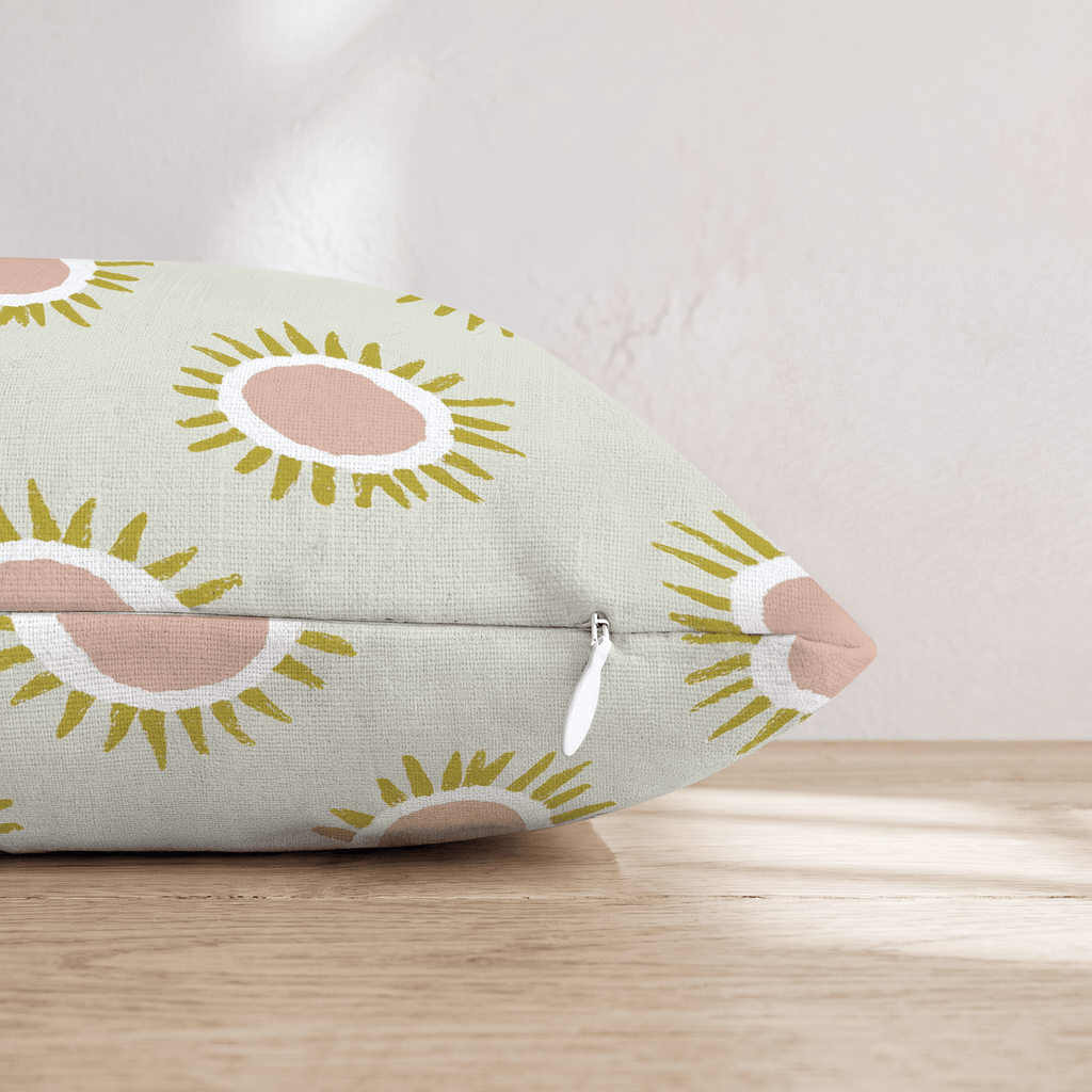 Sunny Seranade Throw Pillow - Hillcroft Home