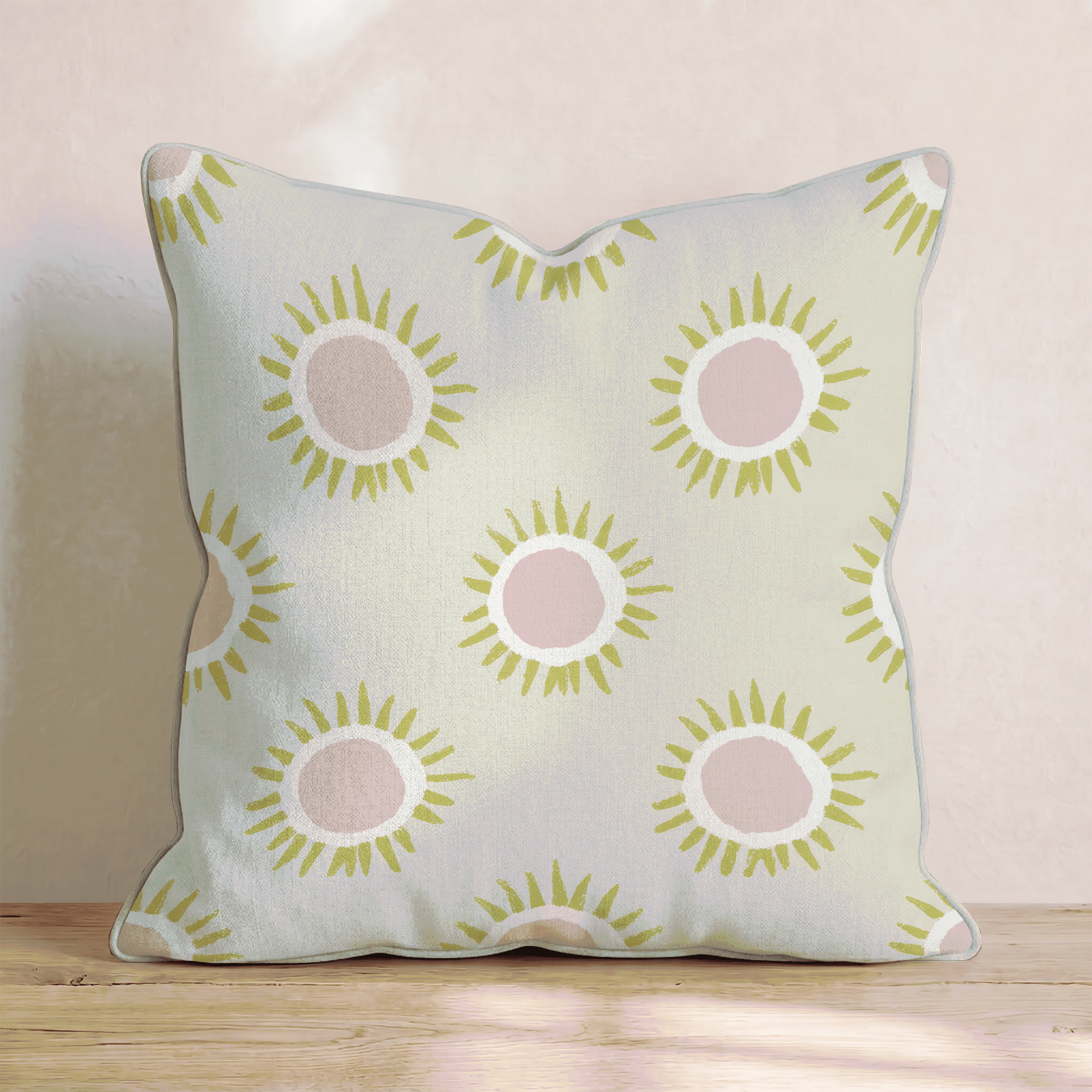 Sunny Seranade Throw Pillow - Hillcroft Home