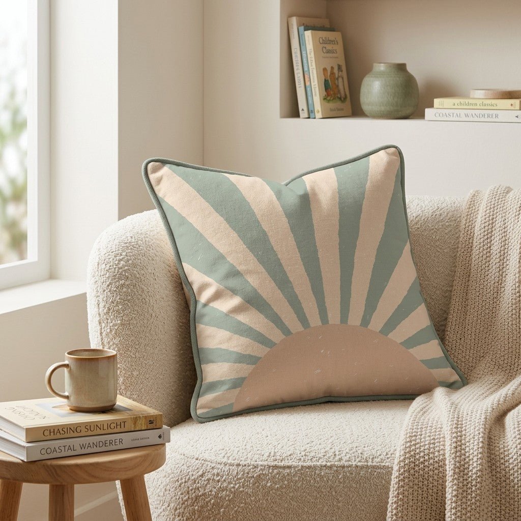 Sunrise Throw Pillow - Hillcroft Home