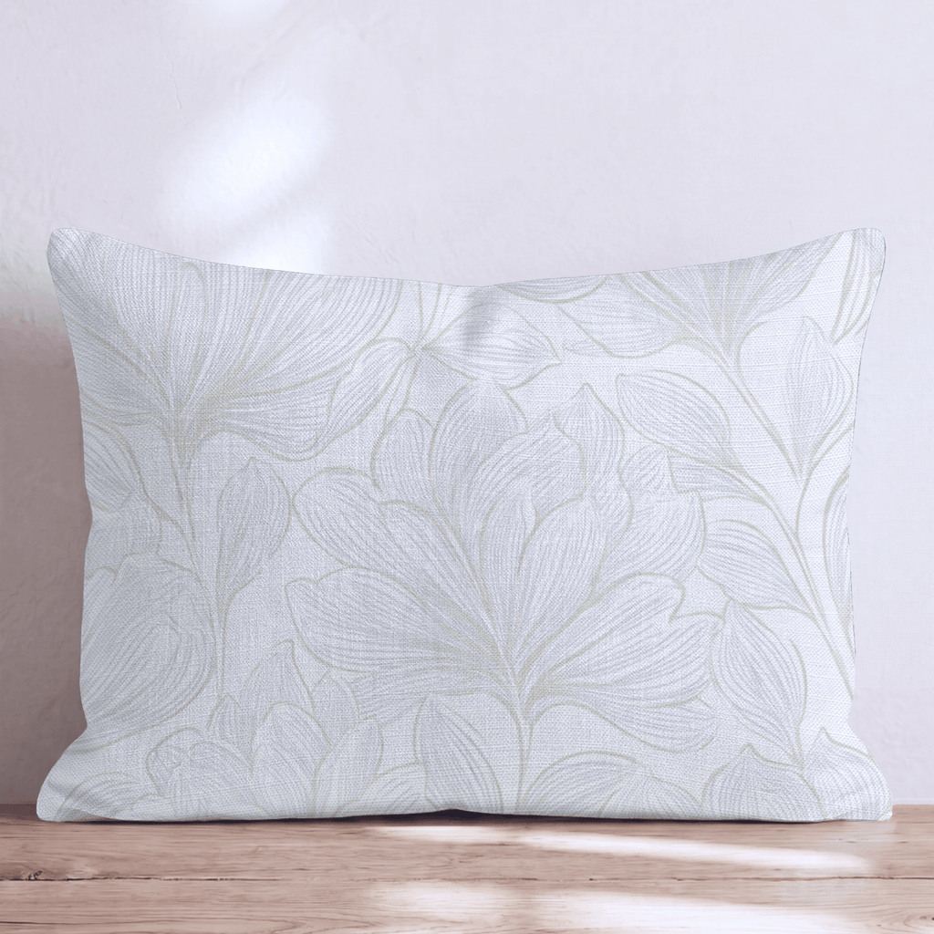 Sunrise White Throw Pillow - Hillcroft Home