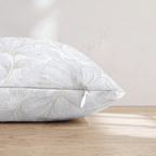 Sunrise White Throw Pillow - Hillcroft Home