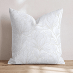 Sunrise White Throw Pillow - Hillcroft Home