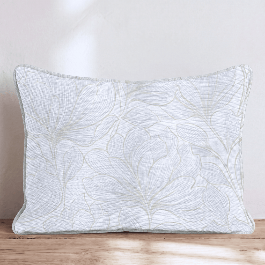 Sunrise White Throw Pillow - Hillcroft Home