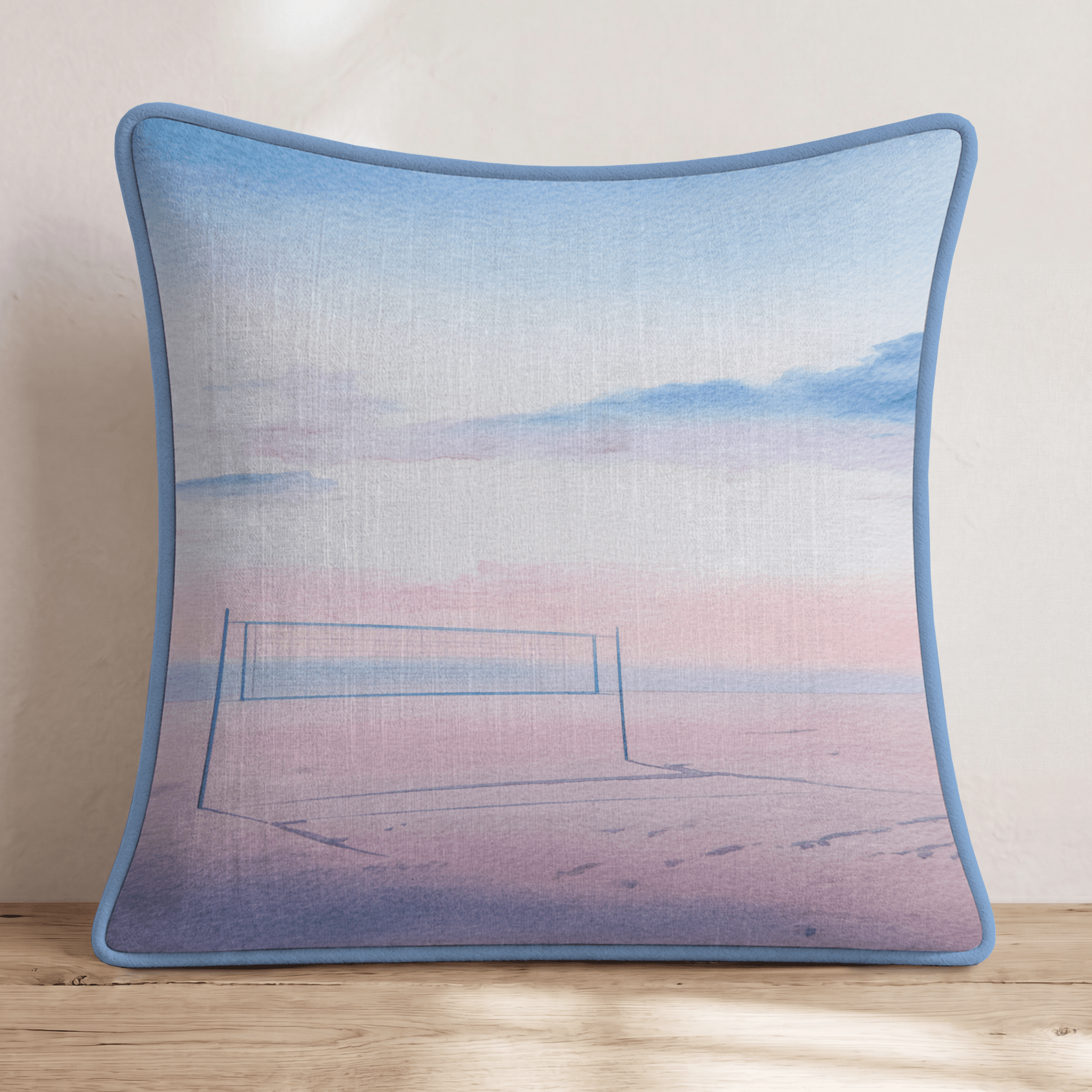 Sunset Net Throw Pillow - Hillcroft Home