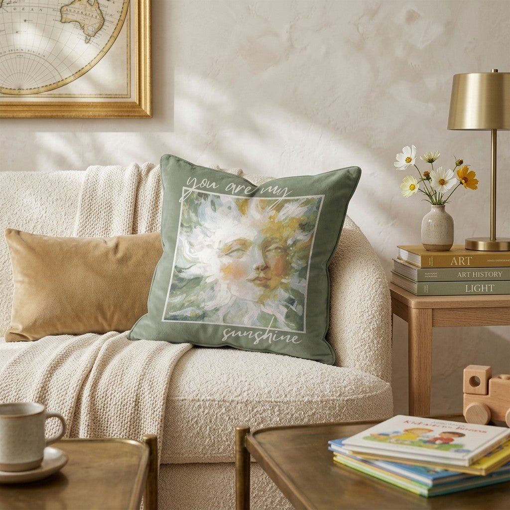 Sunshine Throw Pillow - Hillcroft Home