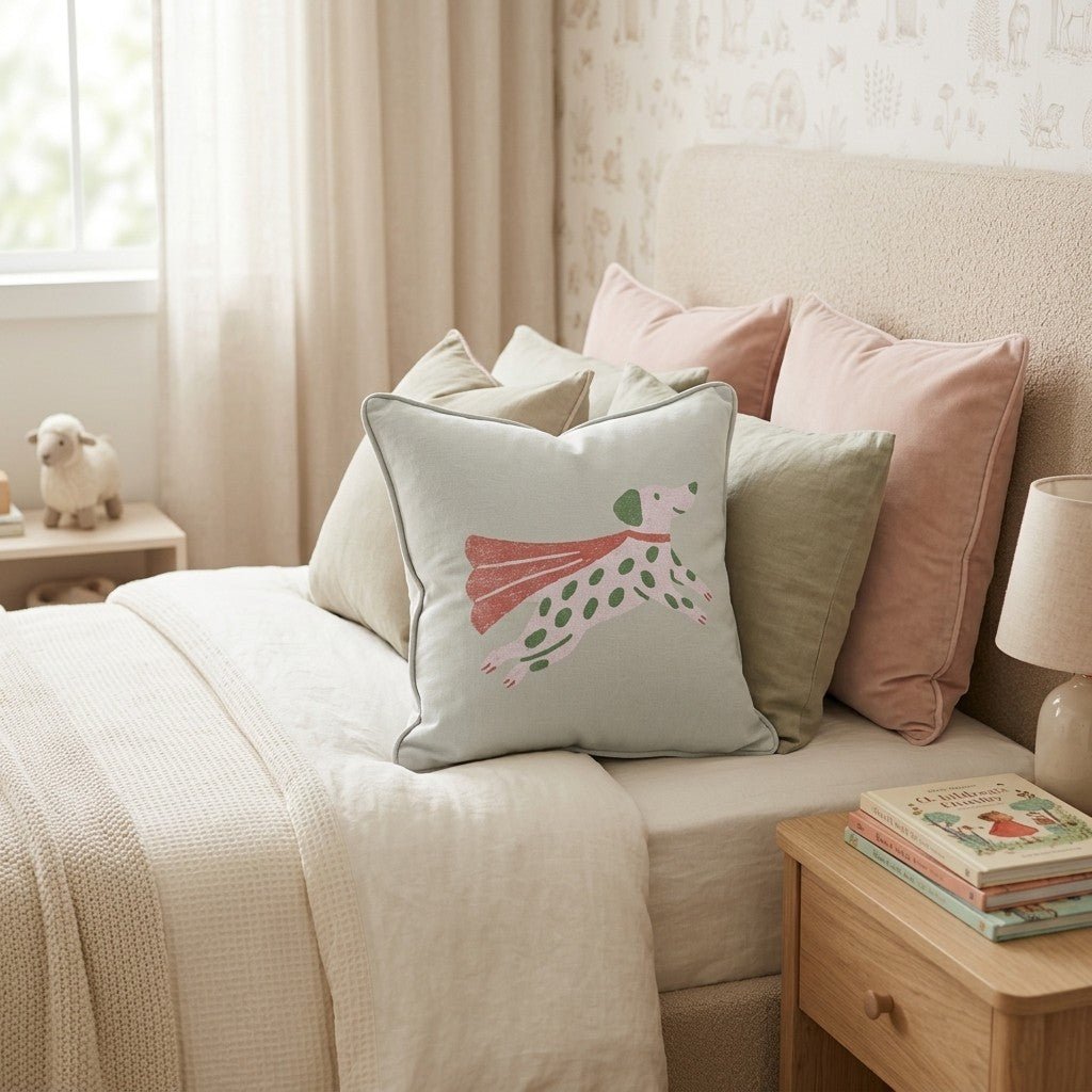 Super Dalmation Throw Pillow - Hillcroft Home
