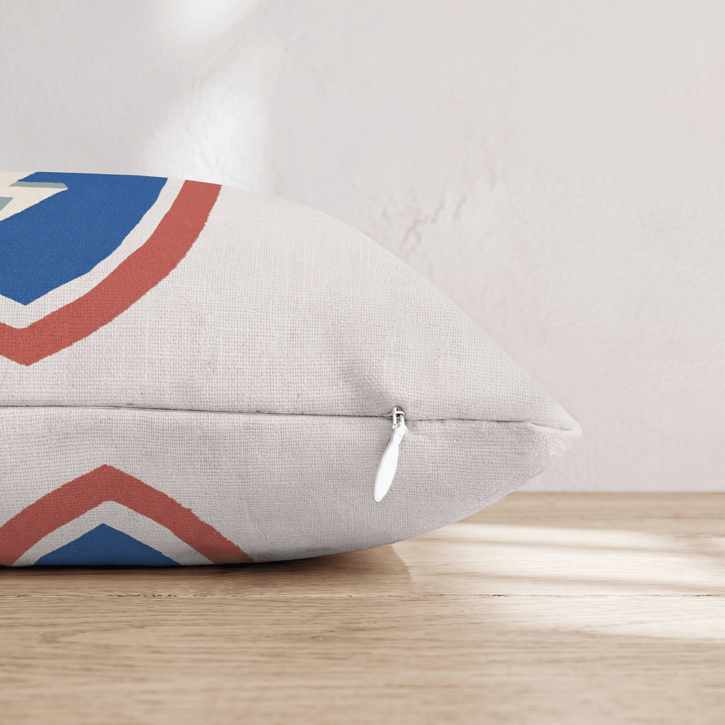 Superhero Emblem Throw Pillow - Hillcroft Home