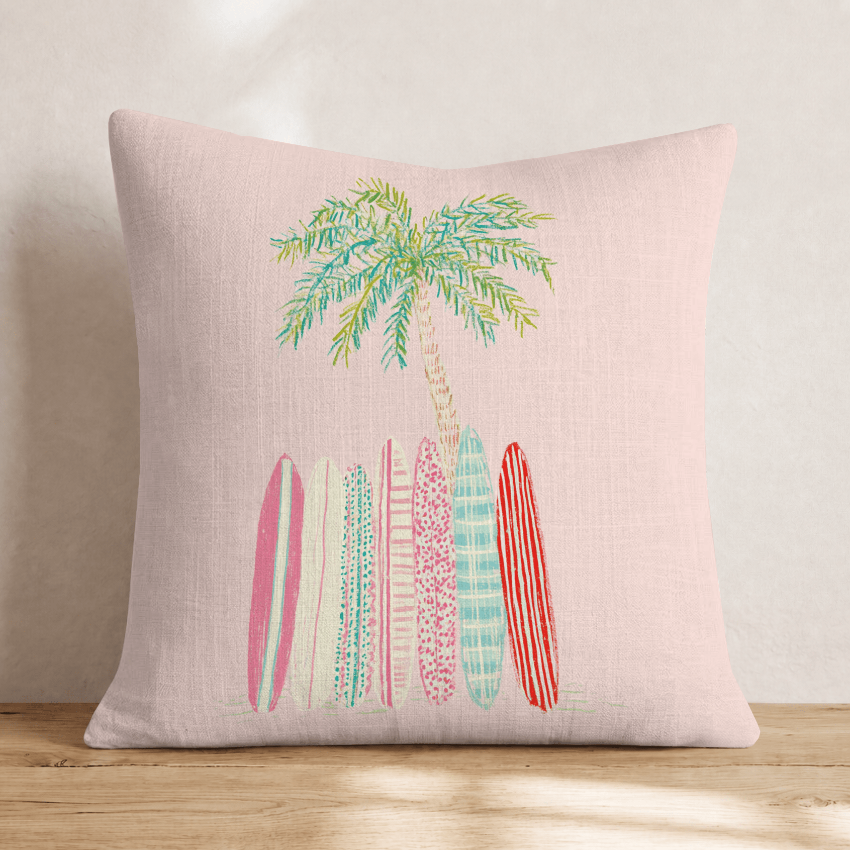 Surf n Turf Throw Pillow - Hillcroft Home
