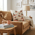 Surf's Up Airedale Terrier Throw Pillow - Hillcroft Home