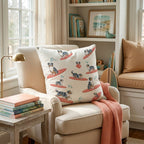 Surf's Up Aussie Throw Pillow - Hillcroft Home