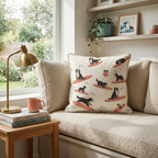 Surf's Up Bernese Throw Pillow - Hillcroft Home