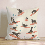 Surf's Up Bernese Throw Pillow - Hillcroft Home
