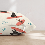 Surf's Up Cane Corso Throw Pillow - Hillcroft Home
