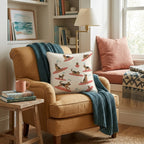 Surf's Up German Shepherd Throw Pillow - Hillcroft Home