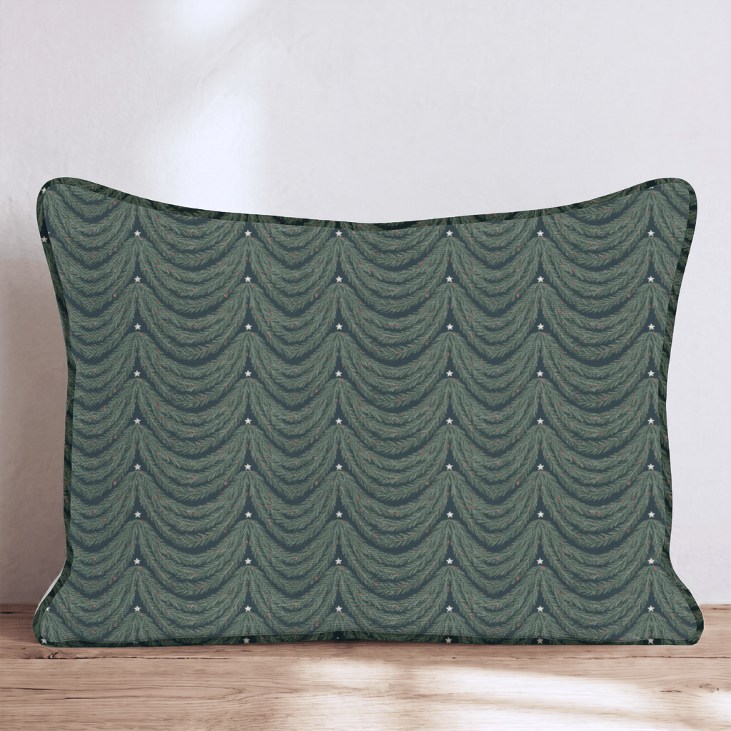 Swag Season Throw Pillow throw pillow - Hillcroft Home