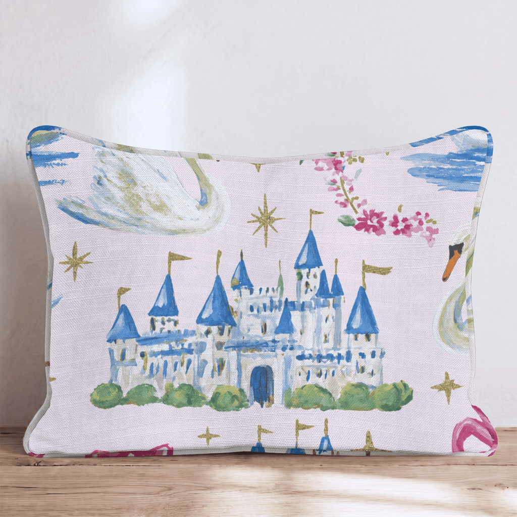 Swan Princess Throw Pillow - Hillcroft Home