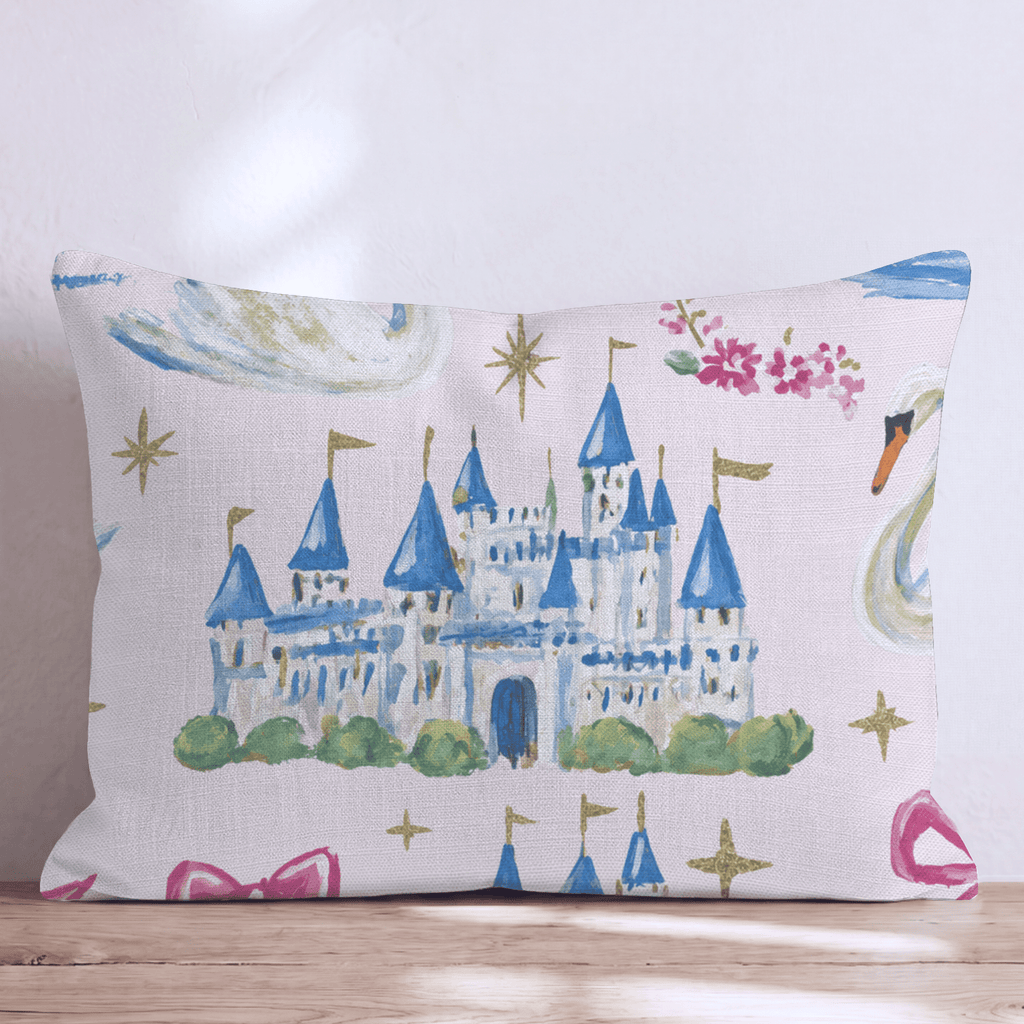 Swan Princess Throw Pillow - Hillcroft Home