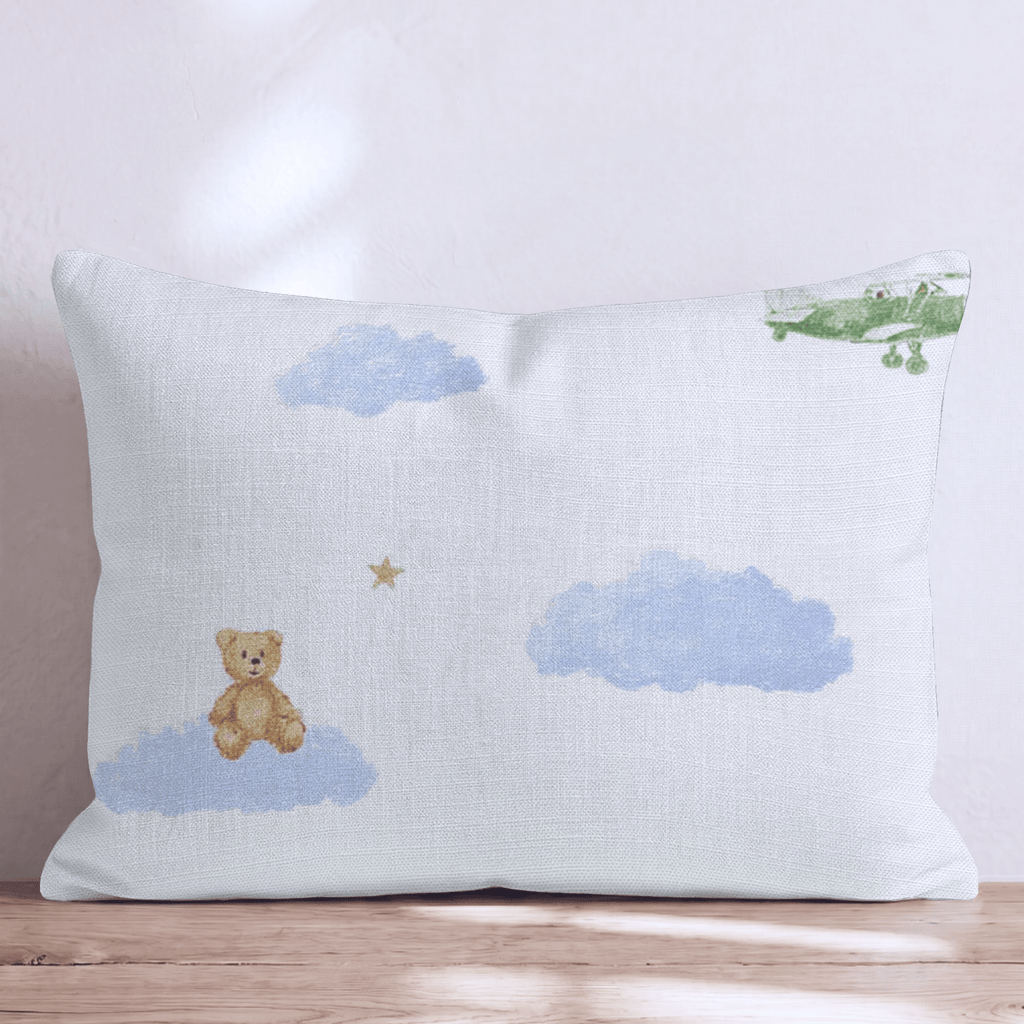 Sweet Baby Boy Dreams Throw Pillow - Hillcroft Home