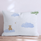 Sweet Baby Boy Dreams Throw Pillow - Hillcroft Home