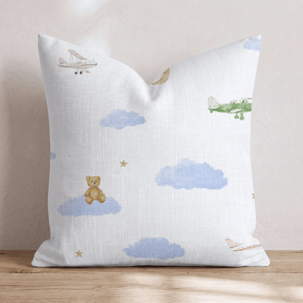 Sweet Baby Boy Dreams Throw Pillow - Hillcroft Home
