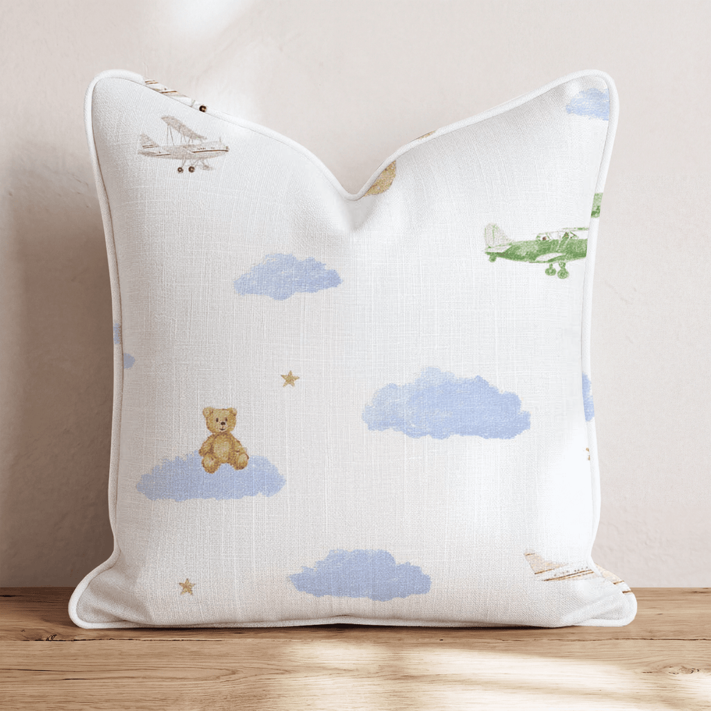 Sweet Baby Boy Dreams Throw Pillow - Hillcroft Home