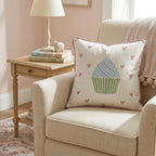 Sweet Cupcake Throw Pillow - Hillcroft Home