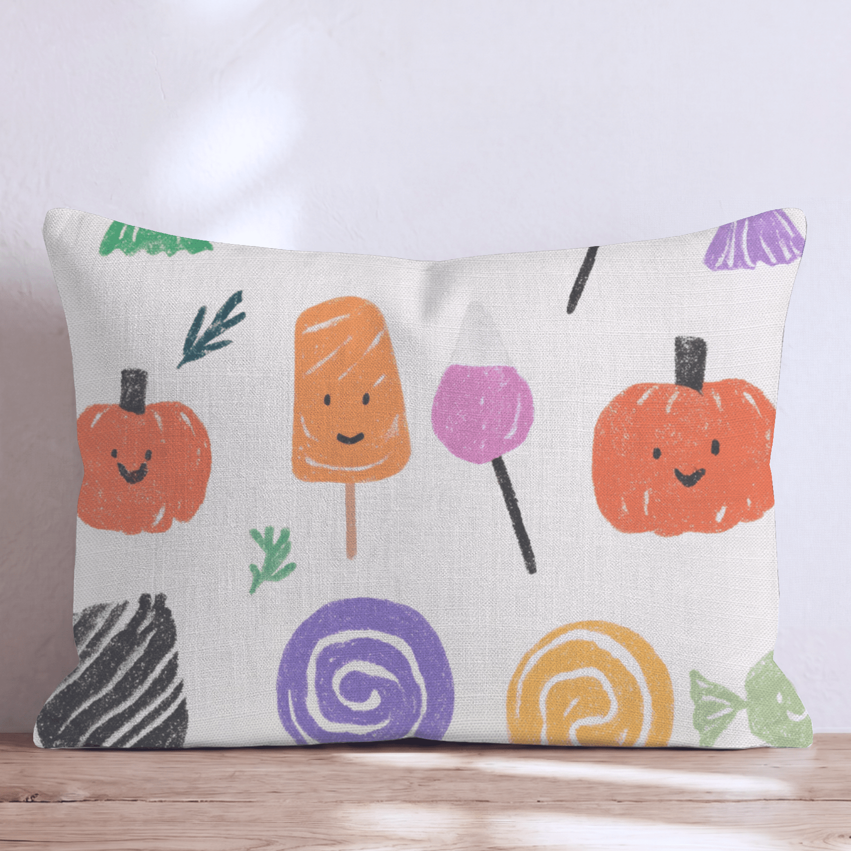 Sweet Frights Throw Pillow - Hillcroft Home