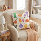 Sweet Frights Throw Pillow - Hillcroft Home