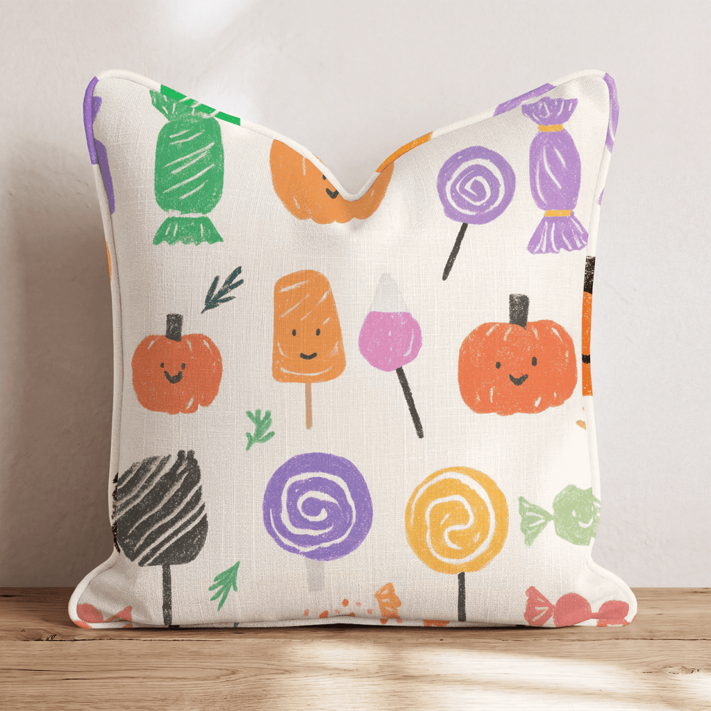 Sweet Frights Throw Pillow - Hillcroft Home