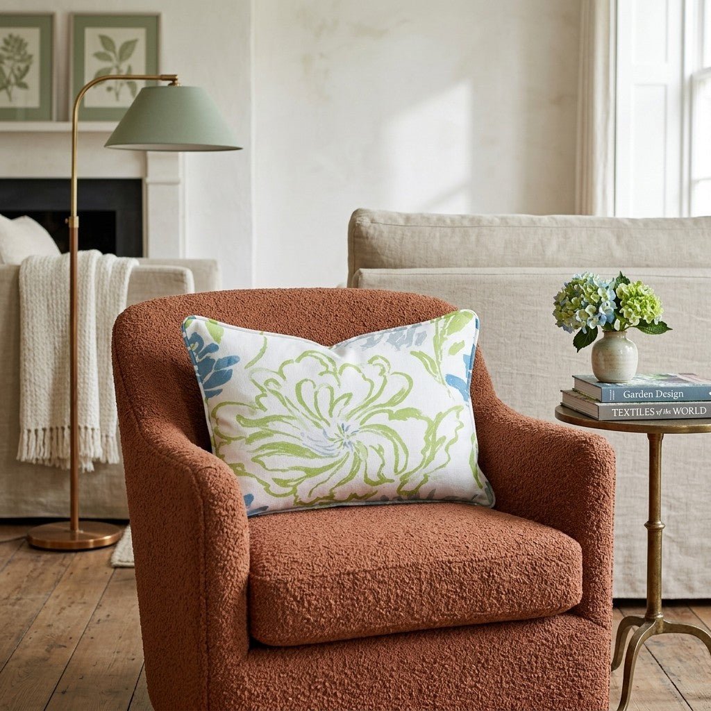 Sweet Sketchbook Throw Pillow - Hillcroft Home