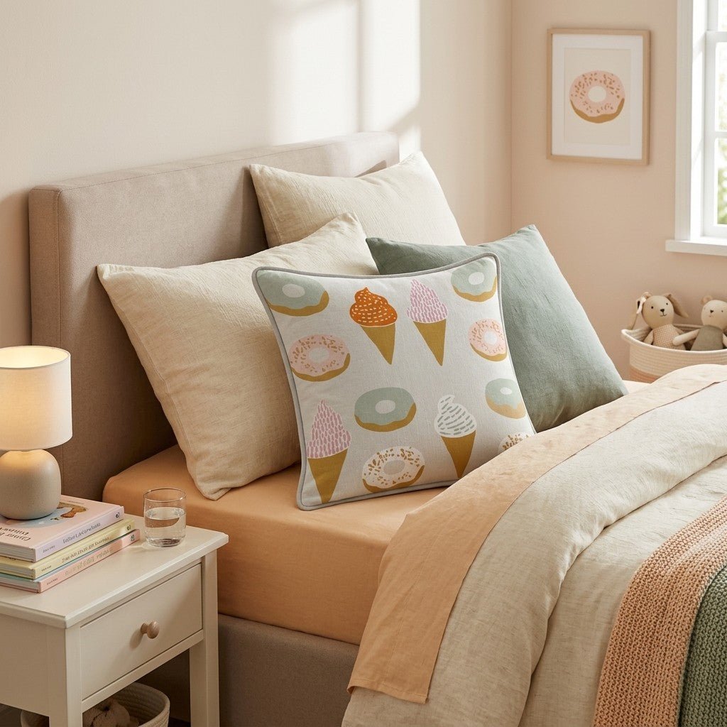 Sweet Treats Throw Pillow - Hillcroft Home