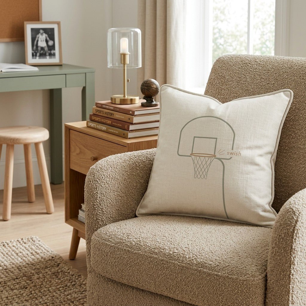 Swish Throw Pillow - Hillcroft Home