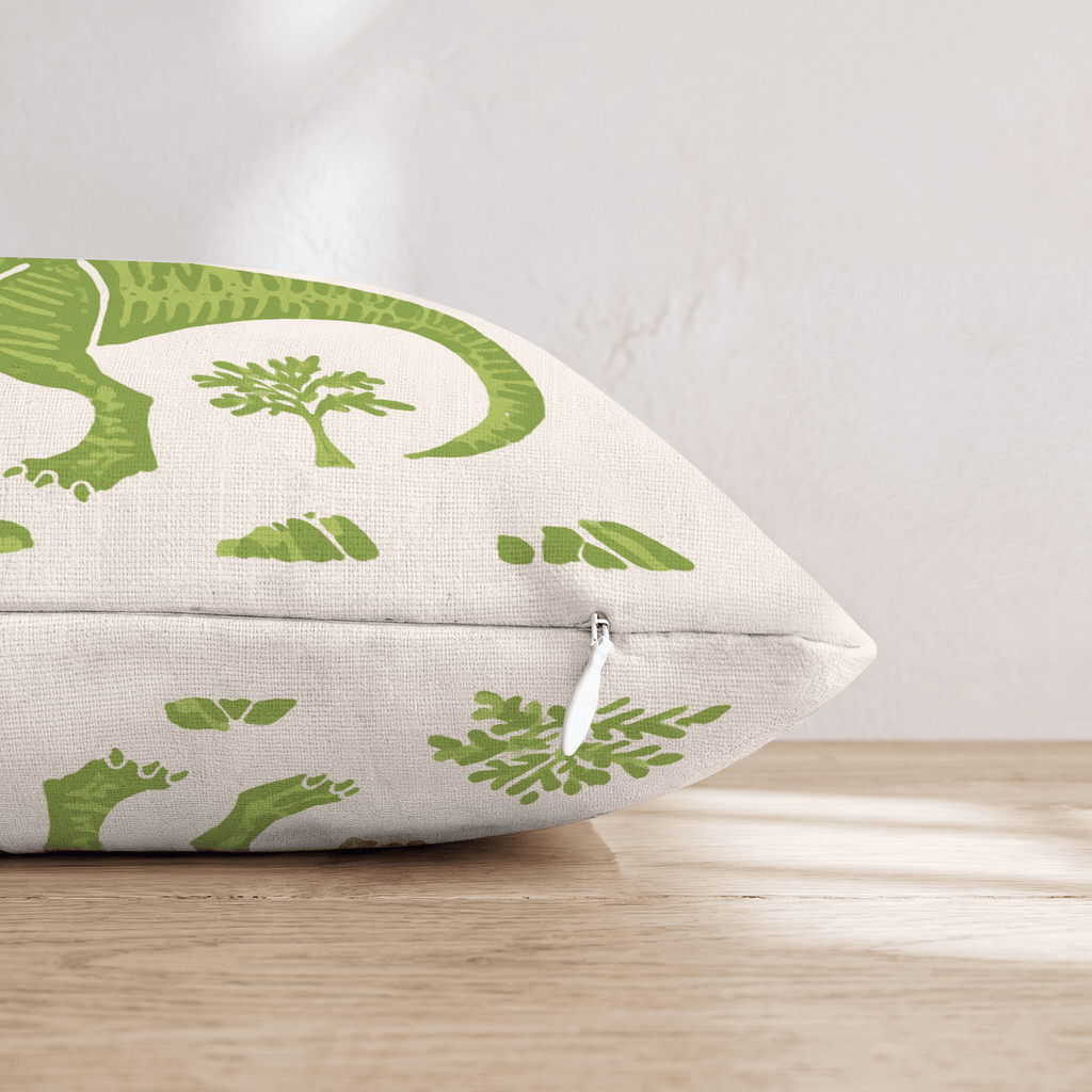 T-rex Terrain Throw Pillow - Hillcroft Home