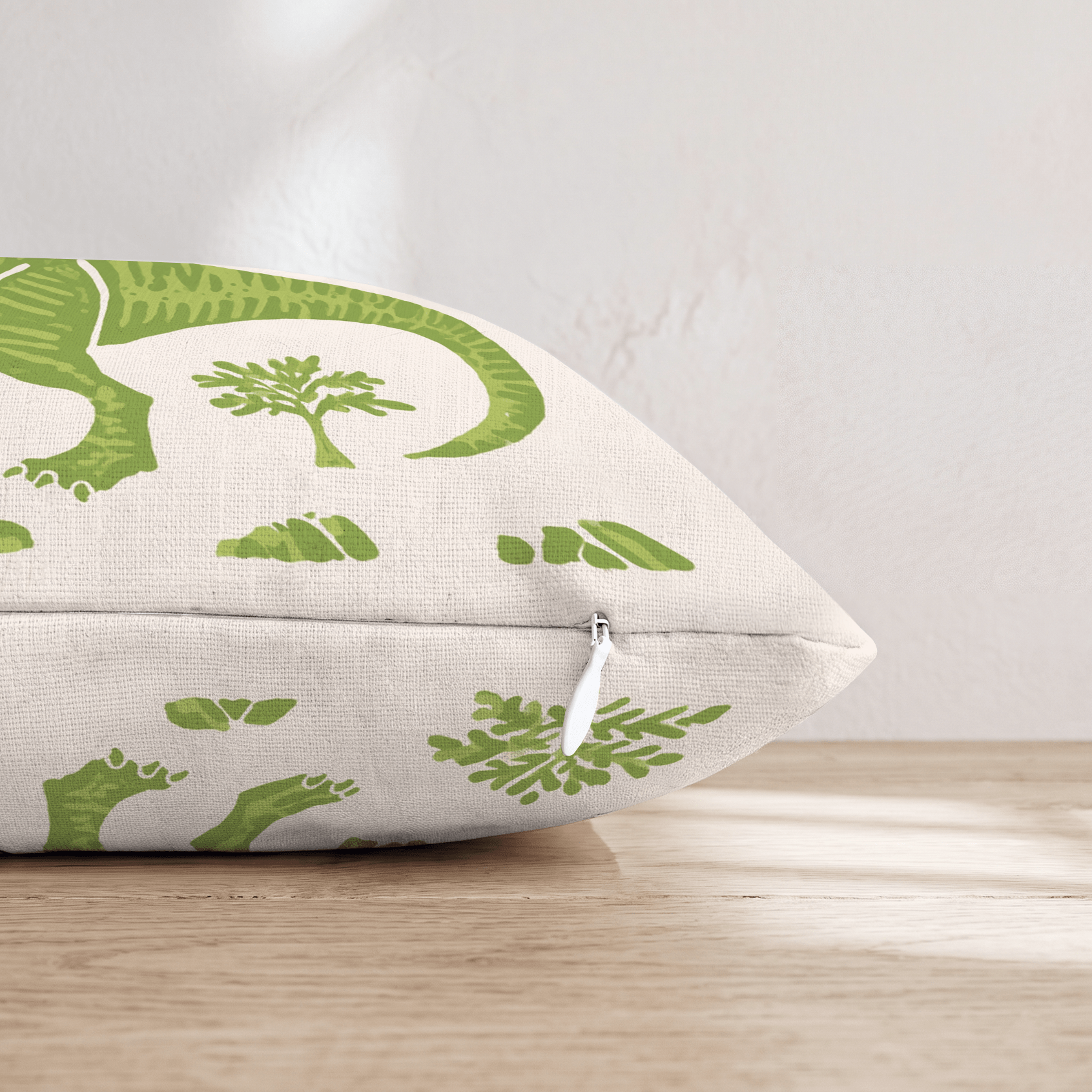 T-rex Terrain Throw Pillow - Hillcroft Home