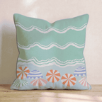 Take a Beach Day Throw Pillow - Hillcroft Home