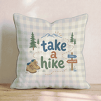 Take a Hike Throw Pillow - Hillcroft Home