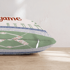 Take Me Out To The Ball Game Throw Pillow - Hillcroft Home