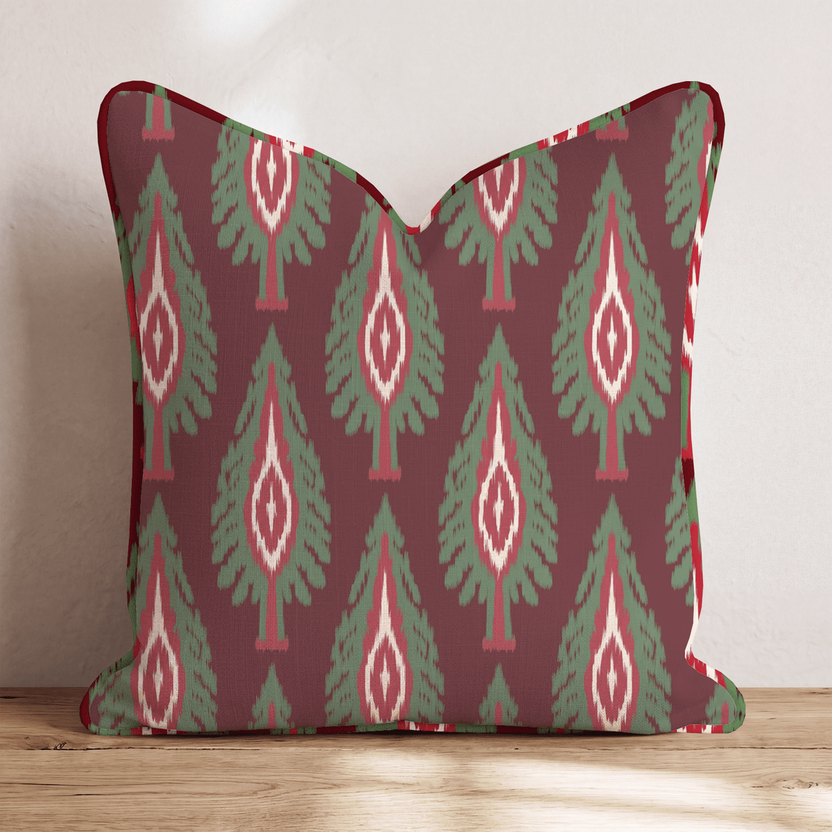 Tannenbaum After Dark Throw Pillow throw pillow - Hillcroft Home